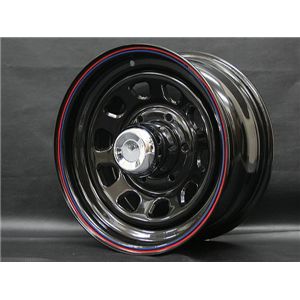 デイトナ ホイール【BLACK】(ブラック) 15インチ×6.5J +40 6穴 4本セット