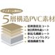 Dohm製 本革調シートカバー Basicモデル エルグランド用 【B-N16】 3列 ベージュ 1台分 - 縮小画像3