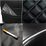 Dohm製 本革調シートカバー DIAモデル ワゴンR用 【D-SZ24】 軽自動車 ナチュラルグレーステッチ