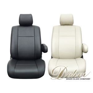 Dohm製 本革調シートカバー Basicモデル エルグランド用 【B-N31】 3列 ブラック 1台分