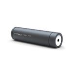 大容量多機能モバイルバッテリー MiPow（マイポー） POWER TUBE-2200 10種類以上のモバイル・ゲーム機用変換アダプタ付 グレー