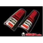 ジムニー JB23 LED TAIL TUBE(LED チューブ テール)　TYPE インナークローム/アウターレッドクリア左右セット