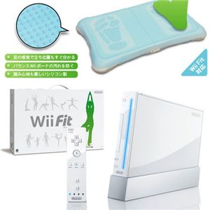 Wii本体×Wii fit×Wii fitカバーセット - 拡大画像