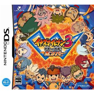 DSゲームお得4本+アクセセット 【イナズマイレブン3 ボンバー】+シークレットソフト3本+タッチペンノックホワイト 写真2