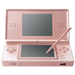 ニンテンドーDSLite メタリックロゼ(本体)+液晶フィルム・タッチペンセット - 拡大画像