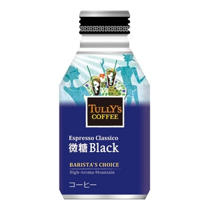 TULLY'S 微糖ブラックコーヒー 285ml×48本