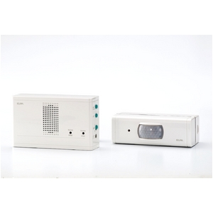 ELPA ワイヤレスチャイムセンサー送信器セット EWS-1003 - 拡大画像