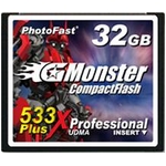 PhotoFast G-Monster 533{ PLUSeNmW[@RpNgtbVJ[h32GB@GM-533CF32SL
