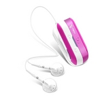 Itech Bluetooth 対応ステレオヘッドセット CLIP MUSIC 802i ホワイトピンク