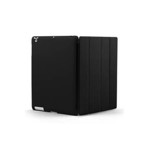 ブライトン iPad 2012年発売用 ラバーコーティングロールスタンドケース BI-IPAD3RCASE／BK