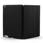 ブライトン iPad 2012年発売用 ラバーコーティングロールスタンドケース BI-IPAD3RCASE／BK
