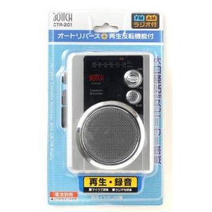 ELPA　カセットテープレコーダー　CTR-201