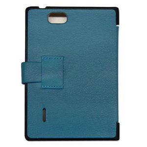 ブライトンネット docomo Optimus Vu L-06D用レザースタンドケース BM-LG6DFLSTD/B