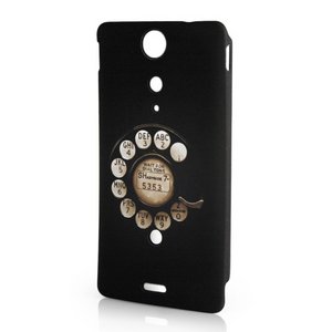 ブライトンネット　docomo NEXT series Xperia(TM) GX SO-04D用UVコーティングケースBM-XPR9UV/BK