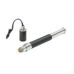 ミヨシ(MCO) スマートフォン用タッチペン ショートタイプ アルミブラック STP-04/BK