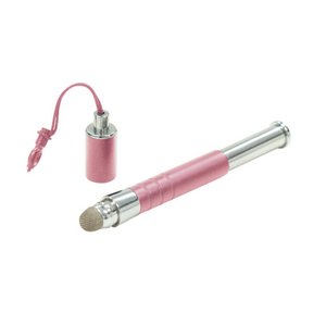 ミヨシ(MCO) スマートフォン用タッチペン ショートタイプ アルミピンク STP-04/PK