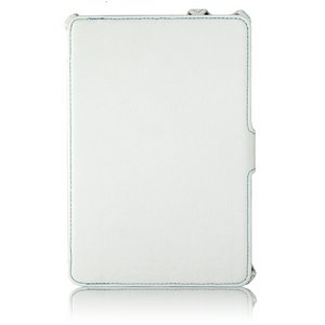 ブライトンネット　iPad mini 2012用レザースタンドケース BI-PADMFLSTD/WH