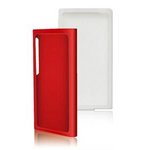 ブライトンネット　iPod nano 2012用ラバー+シリコンケースセット BI-7NRCASE/R