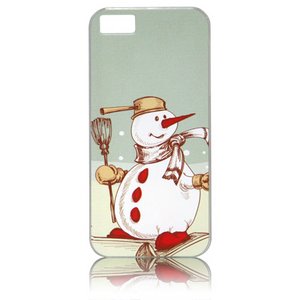 ブライトンネット　 iPhone 5用クリスマスケース　BI-IPVSNOWMAN/WH