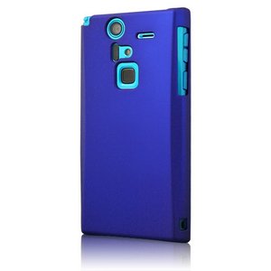 ブライトンネット　SoftBank ARROWS A 201F用ラバーコーティングケースBM-A201FRC/B