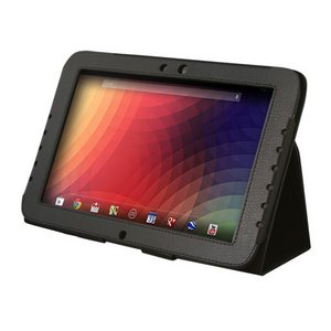 ブライトンネット　Nexus 10用レザーロールスタンドケース  BM-NE10FLRO/BK