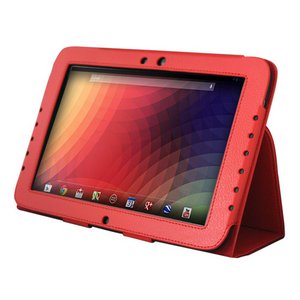 ブライトンネット　Nexus 10用レザーロールスタンドケース  BM-NE10FLRO/R