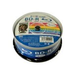 BD-R録画用メディア6倍速　レーベル ワイドタイプ プリンタブル白 20枚スピンドル　 HDBD-R6X20SP