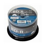 BD-R録画用メディア6倍速　レーベル ワイドタイプ プリンタブル白 50枚 スピンドル　MXBDR130RP50