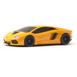 ルーメン　ランボルギーニLP700　2.4G無線マウス　オレンジ　LB-LP700-4-OR