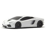 ルーメン　ランボルギーニLP700　2.4G無線マウス　ホワイト　LB-LP700-4-WH