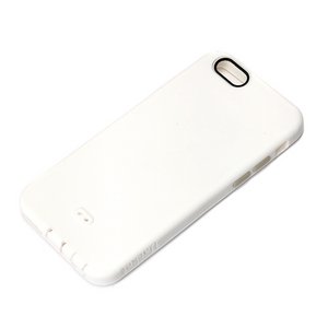 PGA　iPhone 6用リングストラップ付シリコンケース　ホワイト　PG-I6SC02WH