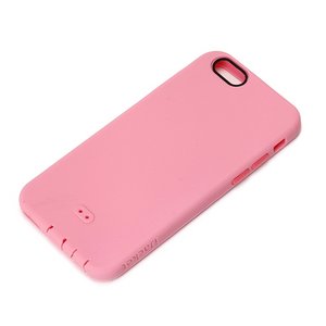 PGA　iPhone 6用リングストラップ付シリコンケース　ピーチピンク　PG-I6SC03PK