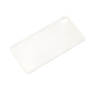 PGA　XperiaZ3用ポリカーボネイトハードケース 　クリア　PG-SO01G06CL
