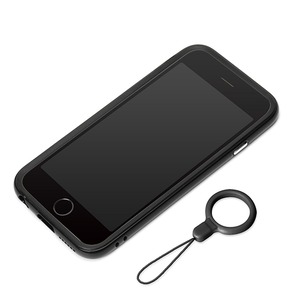 PGA　iPhone 6用ハイブリッドバンパー　ゴールド　PG-I6BP08BK