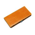 PGA　Xperia Z3用フリップカバー　キャメル　PG-SO01G07CM