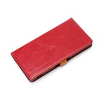 PGA　Xperia Z3用フリップカバー　ワインレッド　PG-SO01G08RD