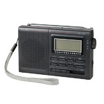 ELPA AM/FM/短波ラジオ 液晶表示 ER-C55T