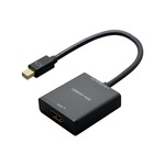 ミヨシ　4K対応 miniDisplayPort-HDMI変換アダプタ DPA-4KHD01/BK