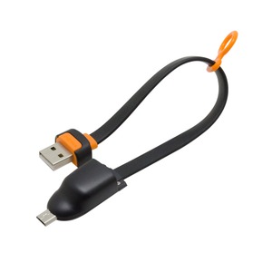 ミヨシ （MCO） ホスト機能対応　USBmicroBケーブル　SMC-01H/BK　ブラック - 拡大画像