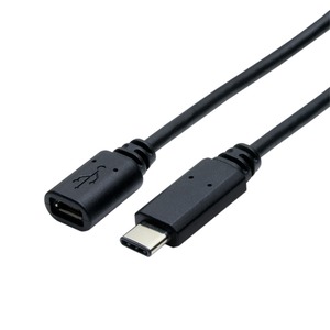 ミヨシ （MCO） USB Type-Cコネクタ-USBTypeB変換ケーブル　USB-CM2/BK