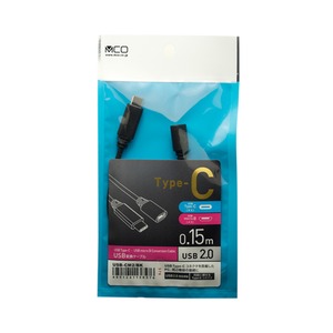ミヨシ (MCO) USB Type-Cコネクタ-USBTypeB変換ケーブル USB-CM2/BK 商品写真2