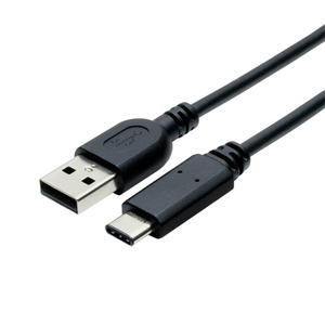 ミヨシ （MCO） USB Type-Cコネクタ-USB Type-Aコネクタケーブル　USB-CA210/BK - 拡大画像