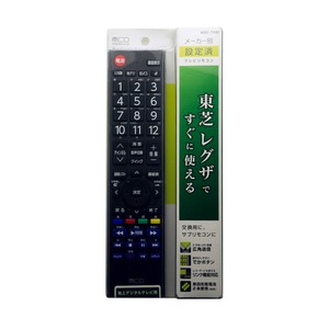 ミヨシ メーカー別テレビリモコン 東芝 レグザ 対応 MRC-TS01 商品写真2