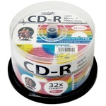 HIDISC 音楽用 CD-R 80分 700MB 32倍速対応 50枚 スピンドルケース入り インクジェットプリンタ対応 ワイドプリンタブル HDCR80GMP50-6P 【6個セット】