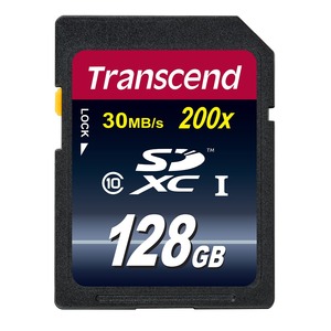 トランセンドジャパン SDXCカード TS128GSDXC10 【3個セット】 - 拡大画像