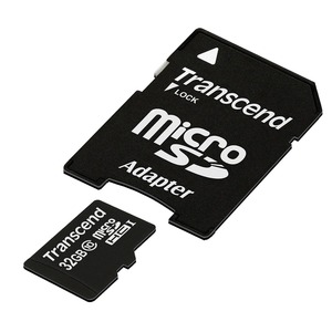 トランセンドジャパン microSDHCカード TS32GUSDHC10 【5個セット】 - 拡大画像