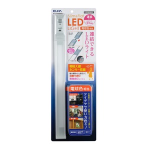 ELPA LED多目的灯 明暗人感センサータイプ 37cm 電球色 ALT-J1030PIR(L)  - 拡大画像