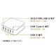 ミヨシ 高出力対応USB-ACアダプタ 5ポートタイプ IPA-Q01/GD ゴールド - 縮小画像5