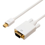 ミヨシ　FullHD対応 miniDisplayPort - D-sub ケーブル DPC-2KDS20/WH