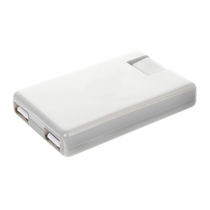 ミヨシ 薄型USB-ACアダプタ 2.4A 2口タイプ ホワイト MBP-US02/WH 商品画像